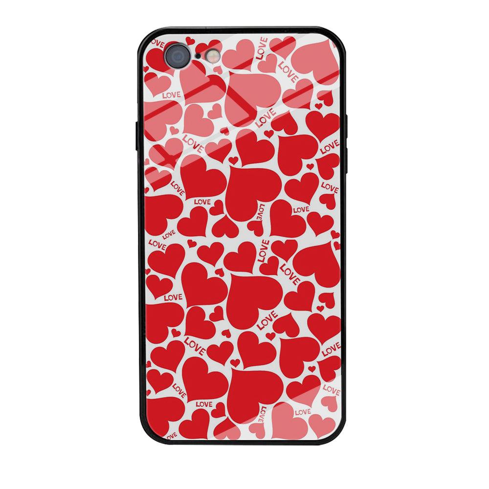 Love Full Case iPhone 6 | 6s Case-Tempered Glass Case-Xtracase
