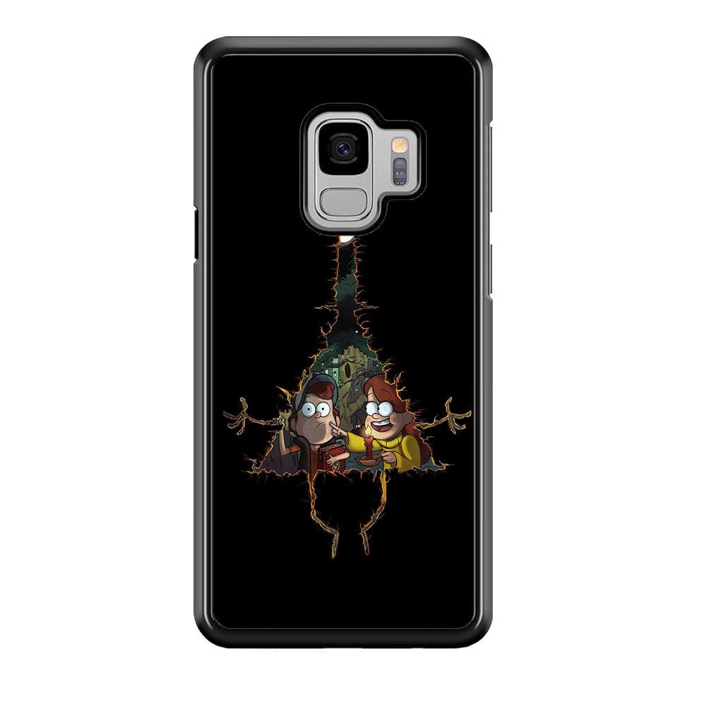 Mabel and Dipper Gravity Falls Samsung Galaxy S9 Case-Plastic / Full Wrap (3D Case)-Xtracase
