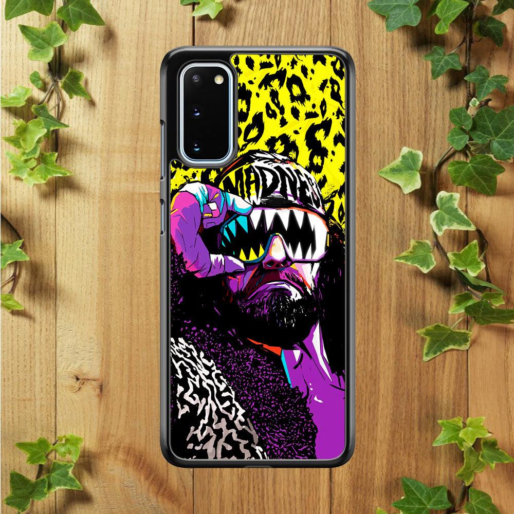 Macho Man Randy Savage Samsung Galaxy S20 Case-Rubber / Black (2D Case)-Xtracase