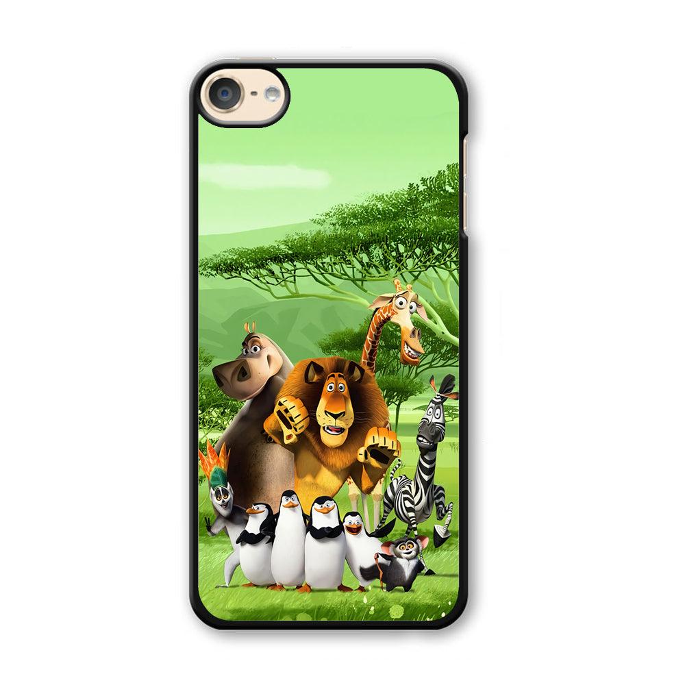 Madagascar Family iPod Touch 6 Case-Plastic / Full Wrap (3D Case)-Xtracase