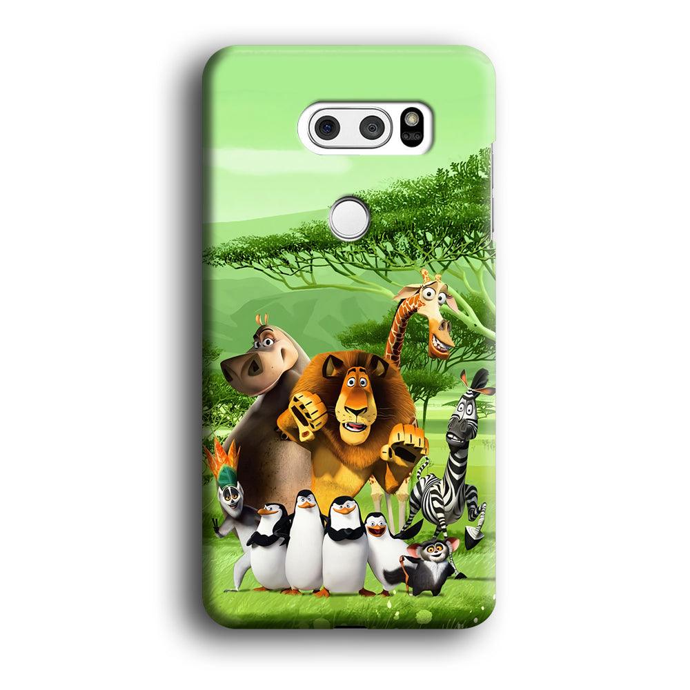 Madagascar Family LG V30 3D Case-Xtracase