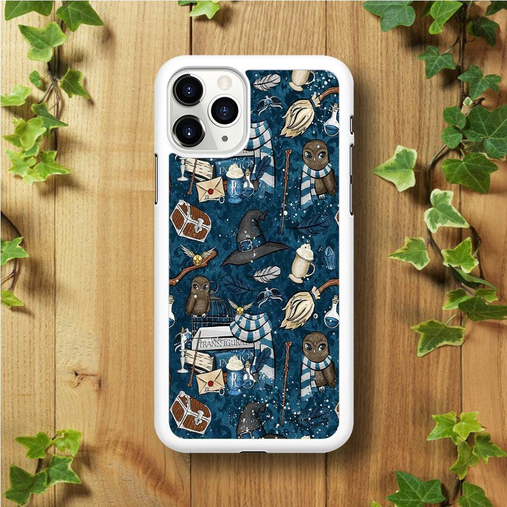 Magic Art 001 iPhone 11 Pro Case-Rubber / White (2D Case)-Xtracase