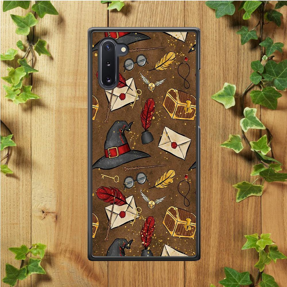 Magic Art 002 Samsung Galaxy Note 10 Case-Rubber / Black (2D Case)-Xtracase