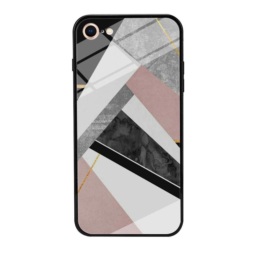 Marble Pattern 003 iPhone 8 Case-Tempered Glass Case-Xtracase
