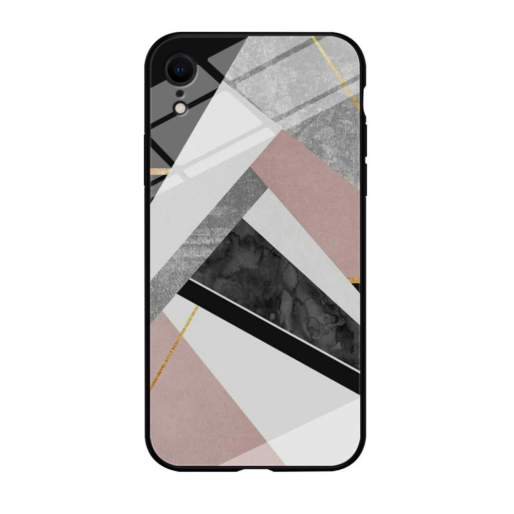 Marble Pattern 003 iPhone XR Case-Tempered Glass Case-Xtracase