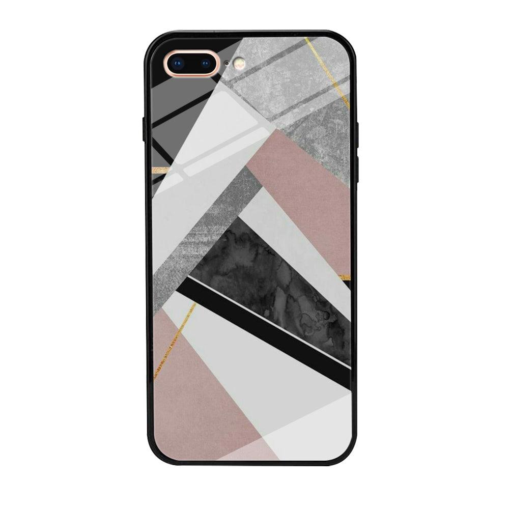 Marble Pattern 003 iPhone 8 Plus Case-Tempered Glass Case-Xtracase