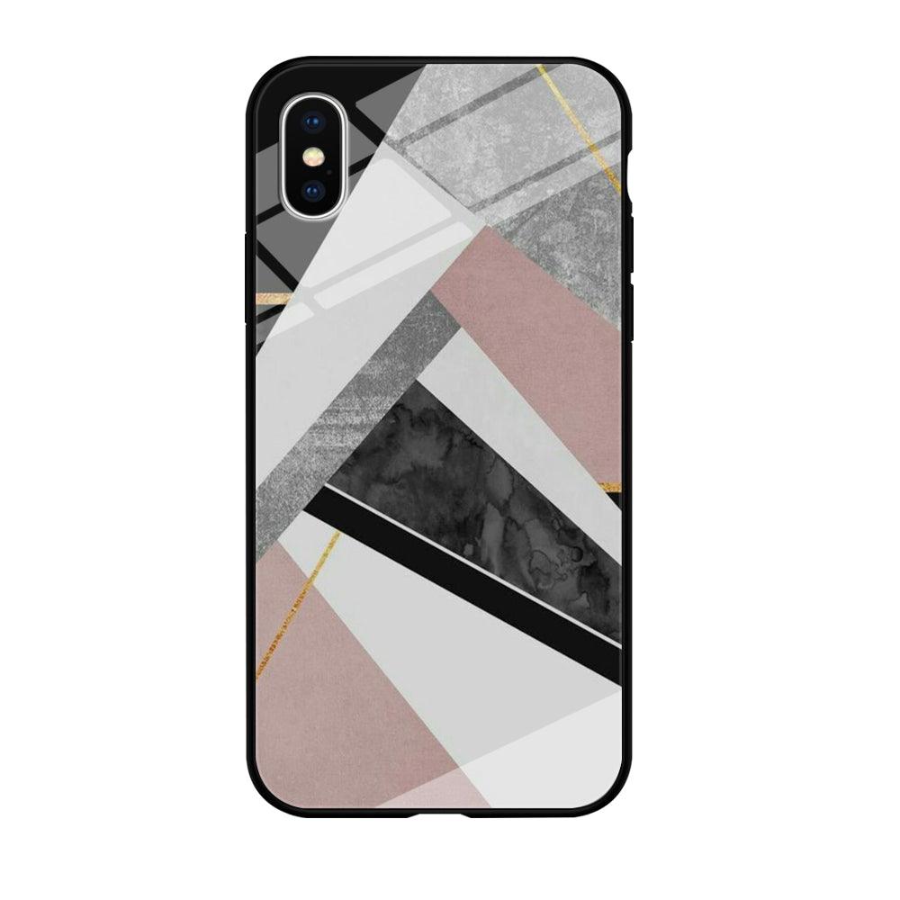 Marble Pattern 003 iPhone X Case-Tempered Glass Case-Xtracase