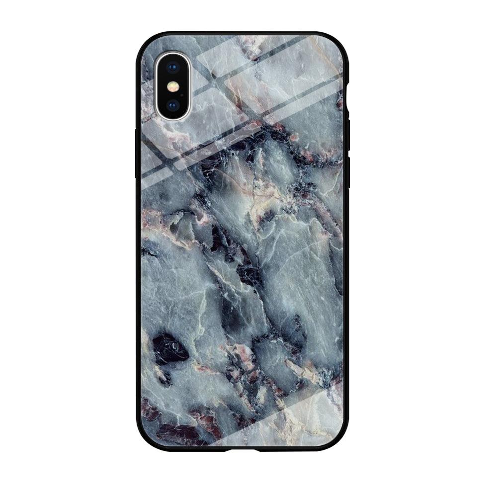Marble Pattern 008 iPhone Xs Case-Tempered Glass Case-Xtracase
