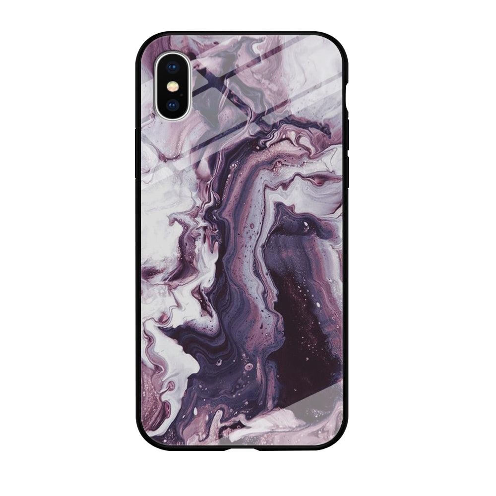 Marble Pattern 012 iPhone Xs Max Case-Tempered Glass Case-Xtracase