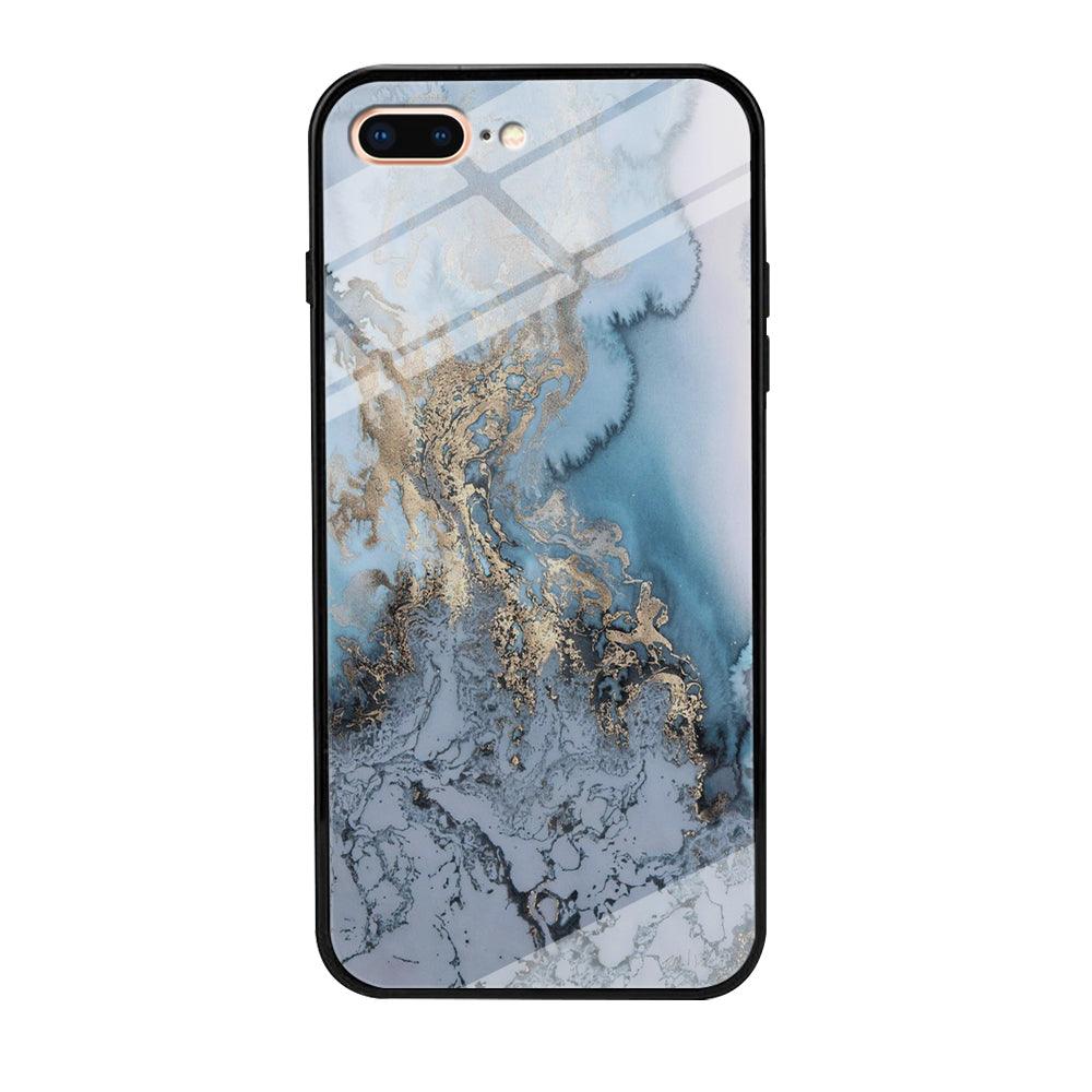 Marble Pattern 014 iPhone 8 Plus Case-Tempered Glass Case-Xtracase