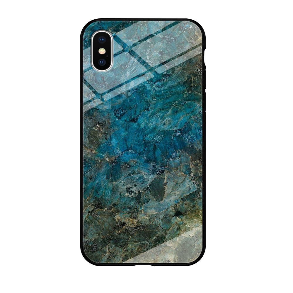 Marble Pattern 015 iPhone Xs Case-Tempered Glass Case-Xtracase