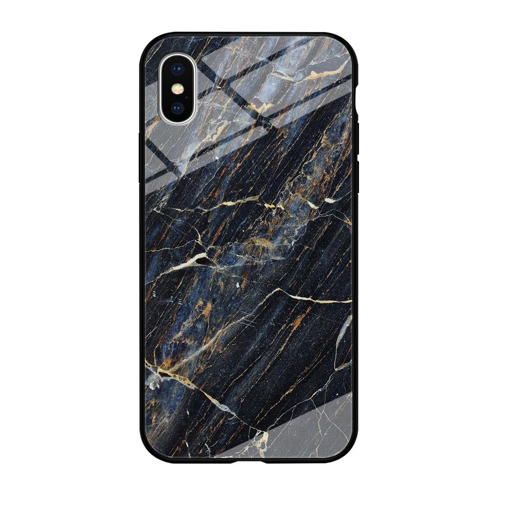 Marble Pattern 018 iPhone Xs Case-Tempered Glass Case-Xtracase