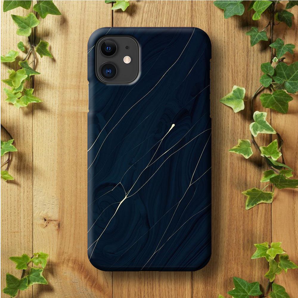 Marble Pattern 019 iPhone 11 Case-Plastic / Full Wrap (3D Case)-Xtracase