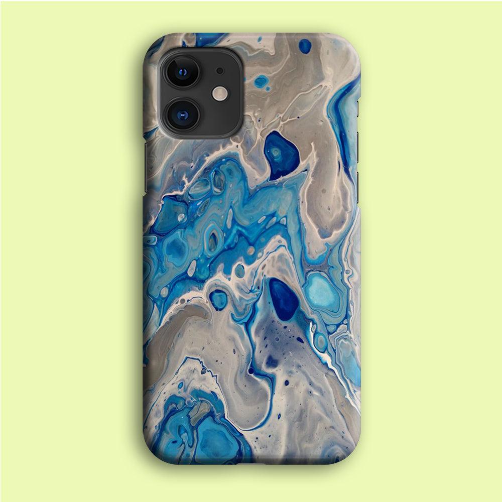Marble Pattern 023 iPhone 12 Case-Plastic / Full Wrap (3D Case)-Xtracase