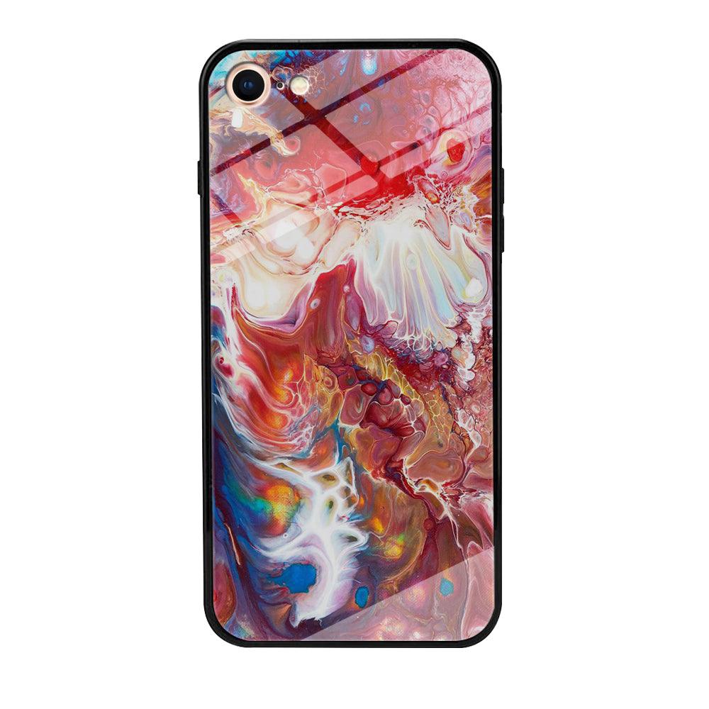 Marble Pattern 025 iPhone 8 Case-Tempered Glass Case-Xtracase