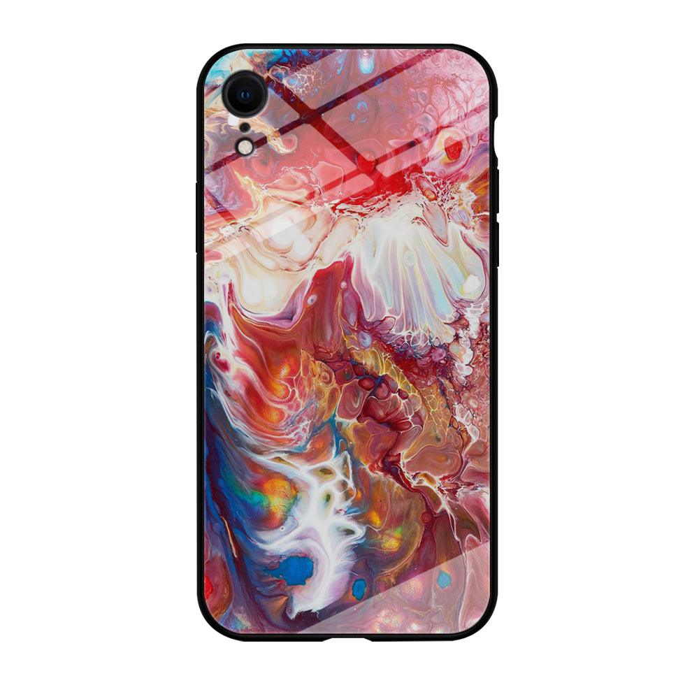 Marble Pattern 025 iPhone XR Case-Tempered Glass Case-Xtracase