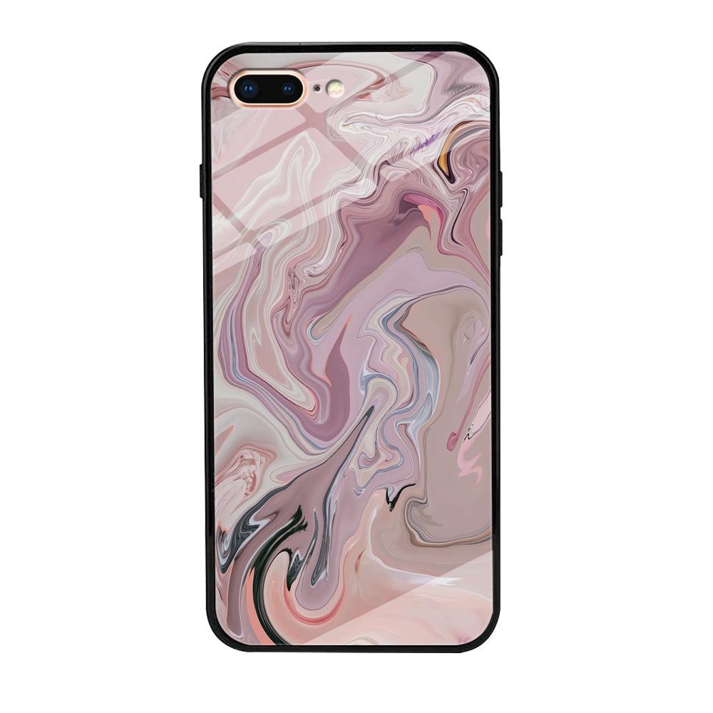 Marble Pattern 026 iPhone 8 Plus Case-Tempered Glass Case-Xtracase
