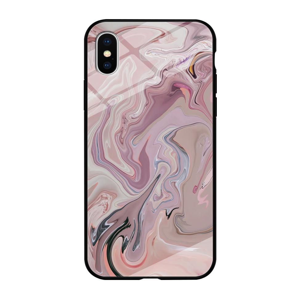 Marble Pattern 026 iPhone Xs Case-Tempered Glass Case-Xtracase