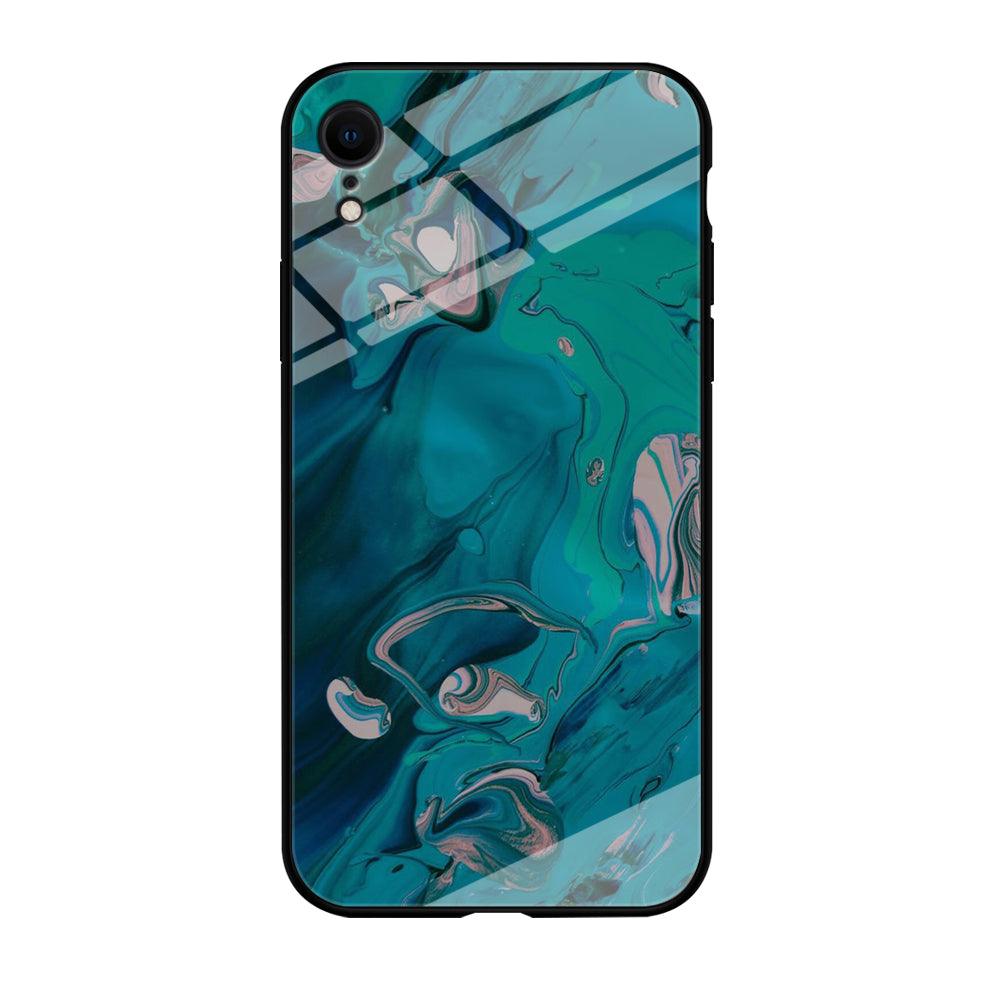 Marble Pattern 028 iPhone XR Case-Tempered Glass Case-Xtracase
