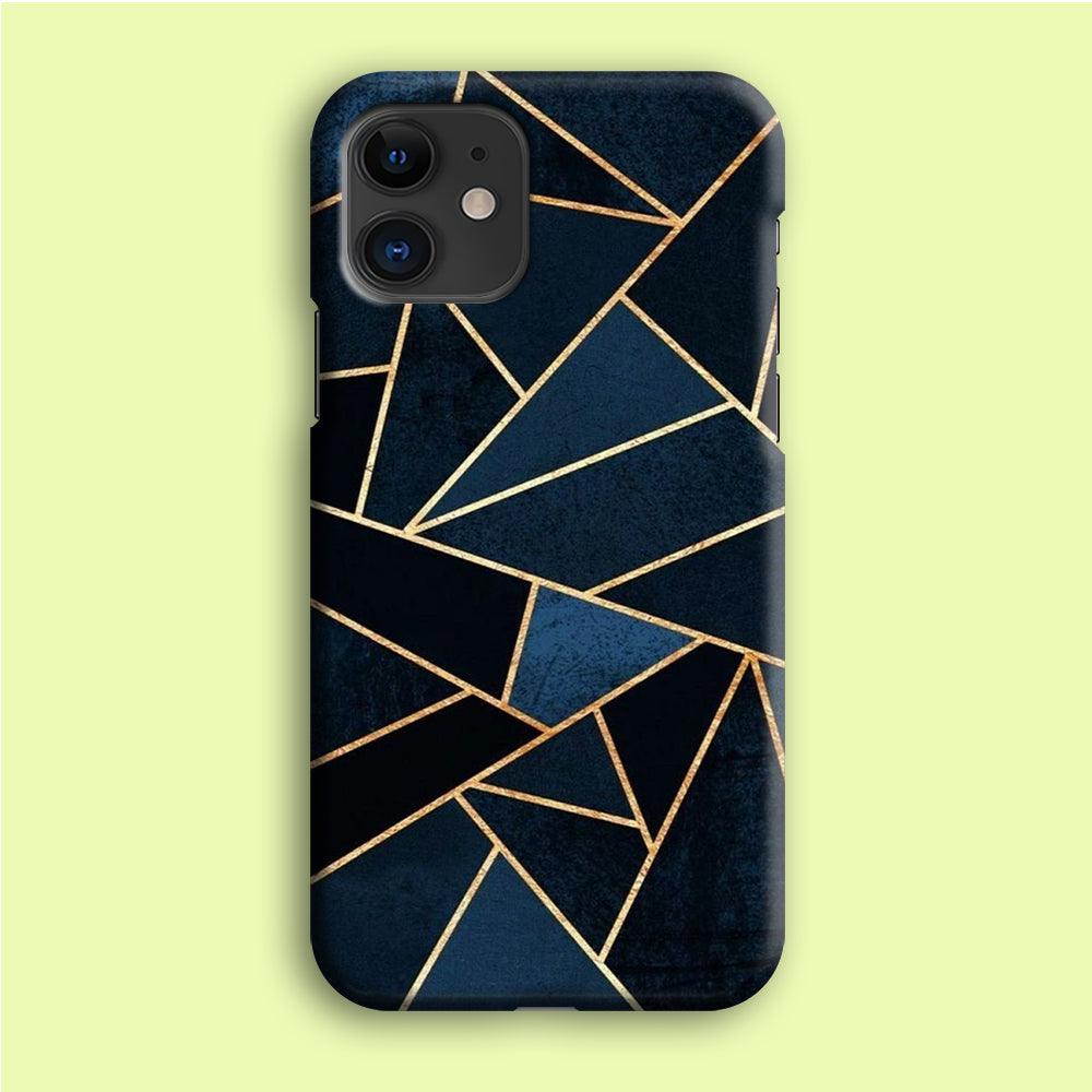 Marble Pattern 029 iPhone 12 Case-Plastic / Full Wrap (3D Case)-Xtracase