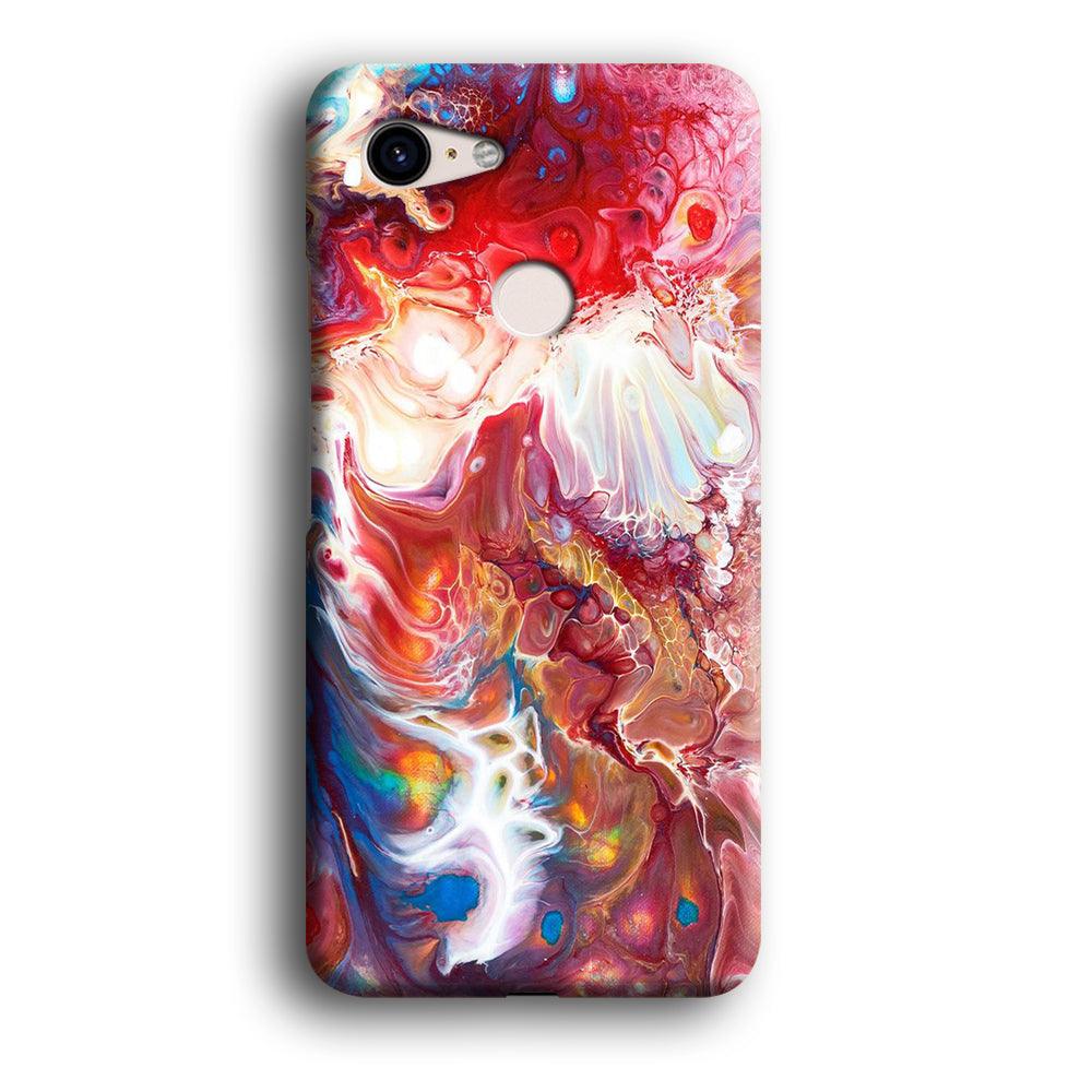 Marble Pattern 025 Google Pixel 3 3D Case-Xtracase