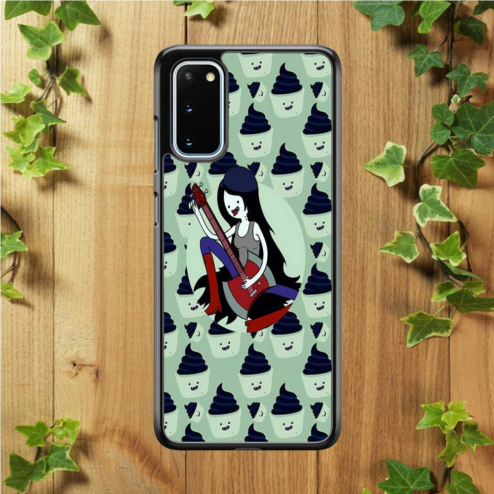 Marceline The Vampire Queen Samsung Galaxy S20 Case-Rubber / Black (2D Case)-Xtracase