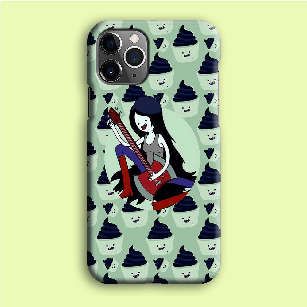 Marceline The Vampire Queen iPhone 12 Pro Case-Plastic / Full Wrap (3D Case)-Xtracase