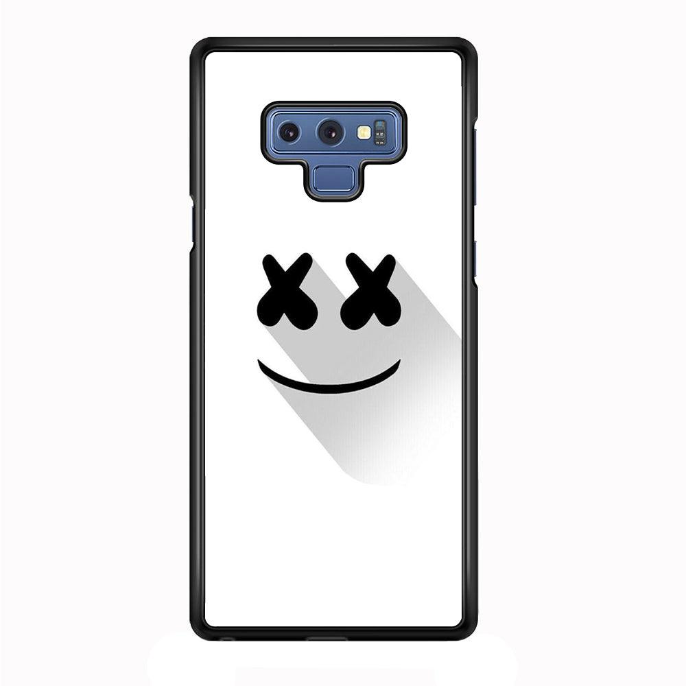Marshmello Samsung Galaxy Note 9 Case-Plastic / Full Wrap (3D Case)-Xtracase