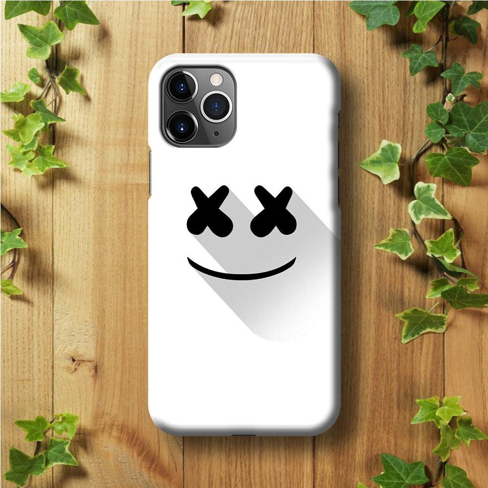 Marshmello iPhone 11 Pro Case-Plastic / Full Wrap (3D Case)-Xtracase
