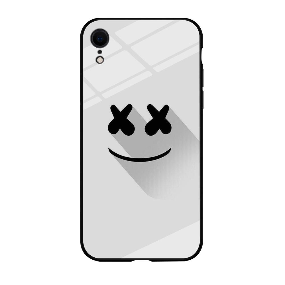 Marshmello iPhone XR Case-Tempered Glass Case-Xtracase