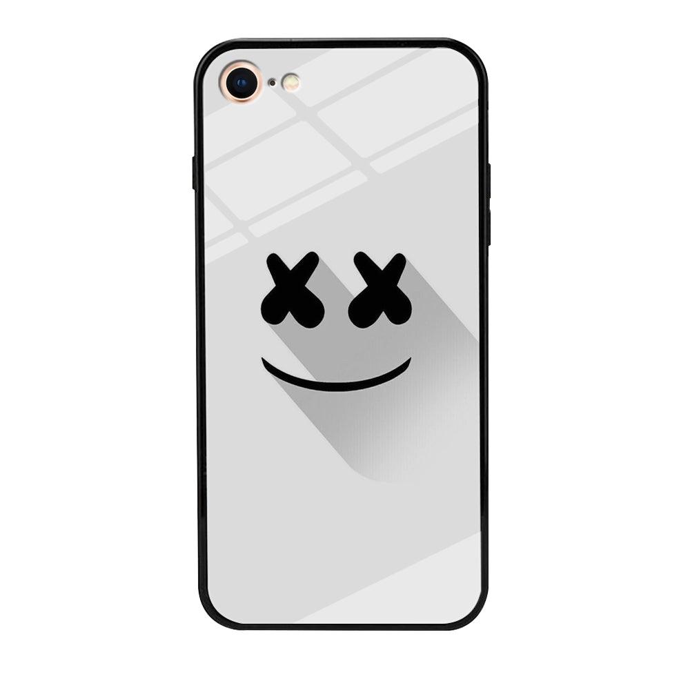 Marshmello iPhone 8 Case-Tempered Glass Case-Xtracase