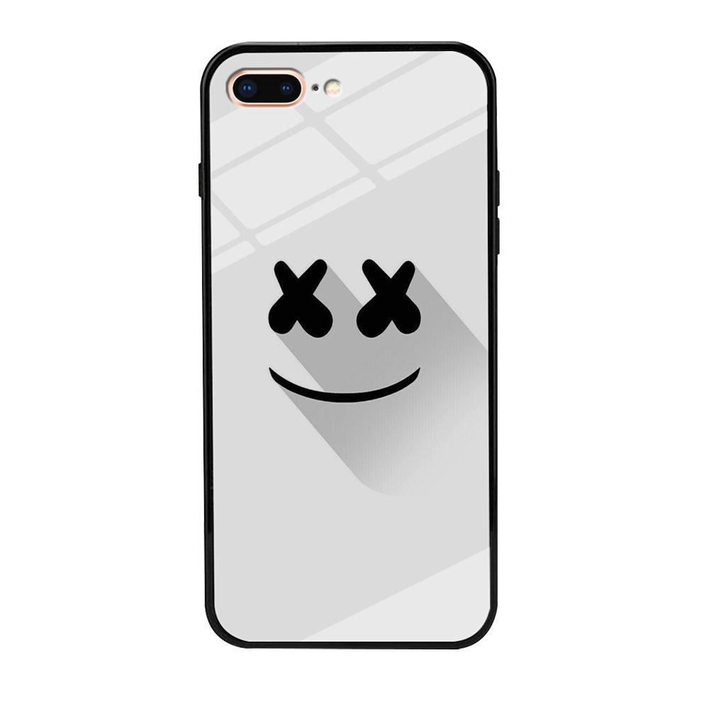 Marshmello iPhone 8 Plus Case-Tempered Glass Case-Xtracase