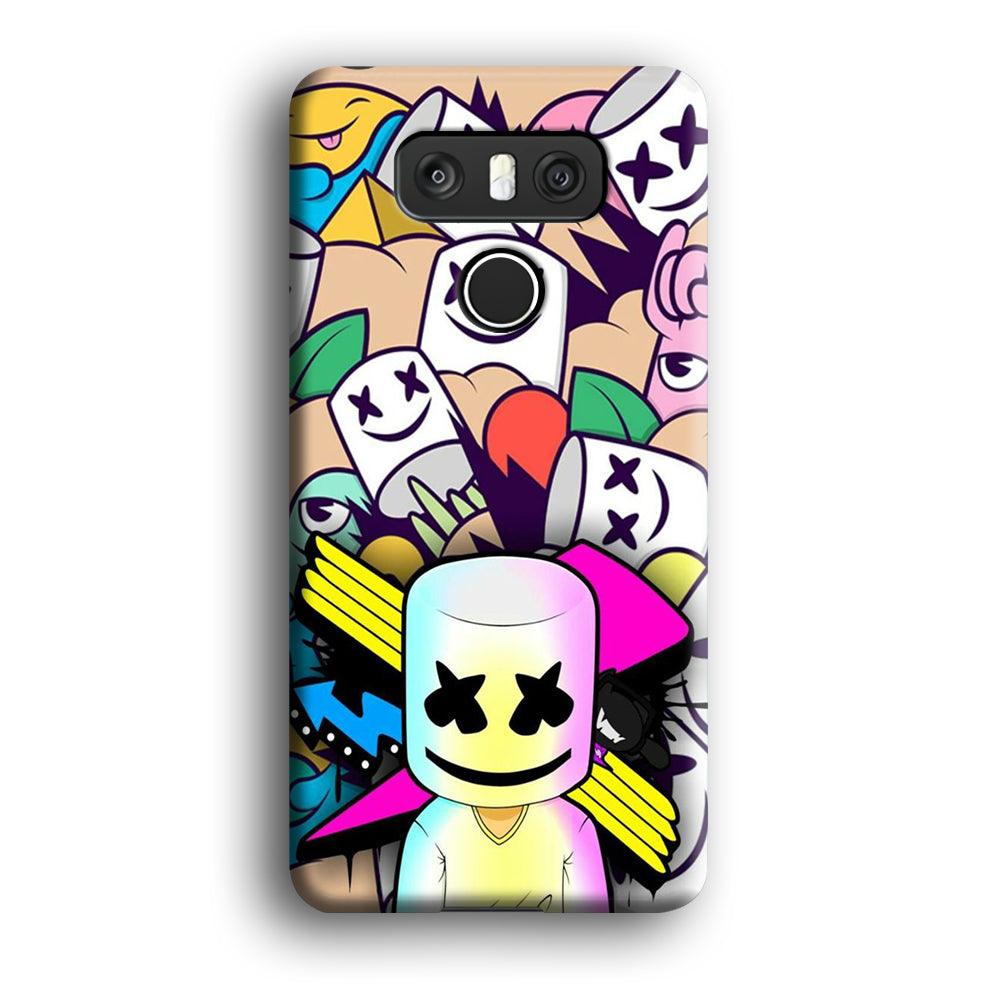 Marshmello Art LG G6 3D Case-Xtracase