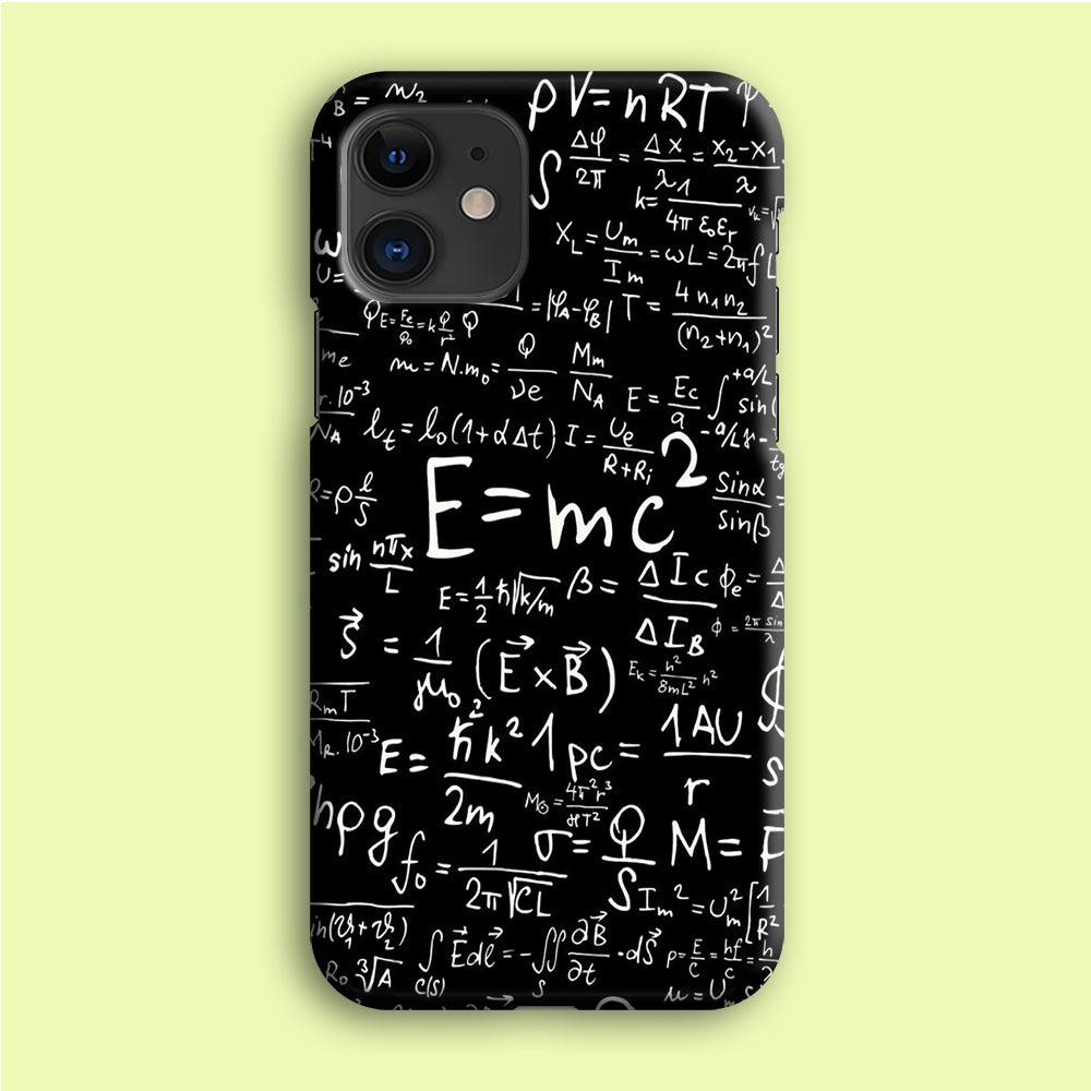 Matematic Pattern 001 iPhone 12 Mini Case-Plastic / Full Wrap (3D Case)-Xtracase