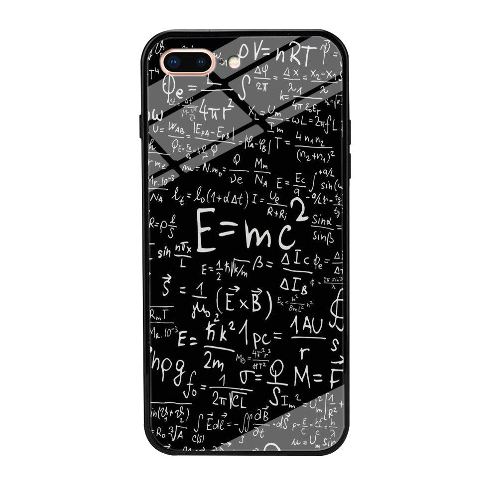 Matematic Pattern 001 iPhone 7 Plus Case-Tempered Glass Case-Xtracase