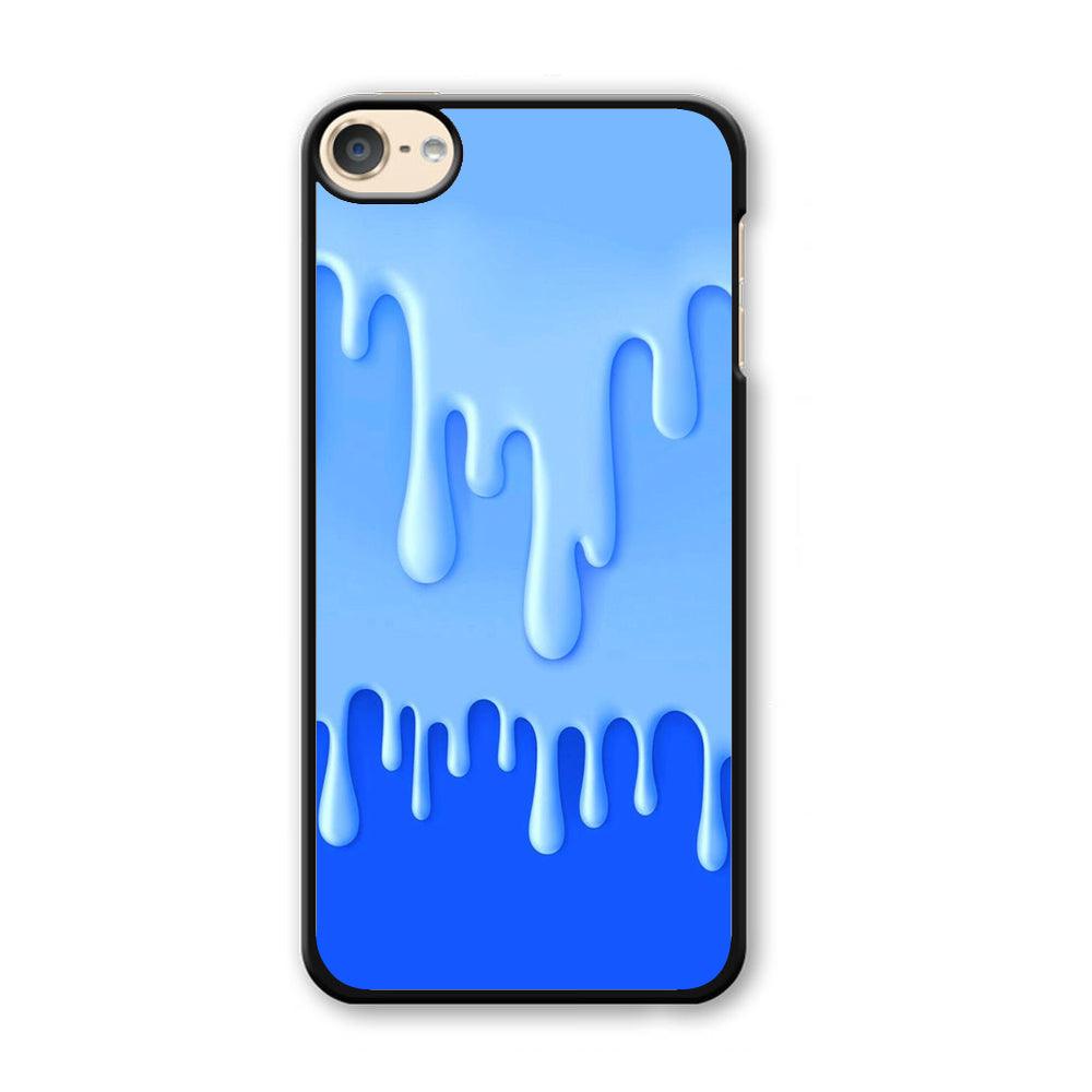Melted Blue Cream iPod Touch 6 Case-Plastic / Full Wrap (3D Case)-Xtracase