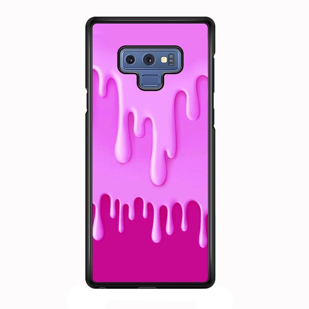 Melted Pink Cream Samsung Galaxy Note 9 Case-Plastic / Full Wrap (3D Case)-Xtracase