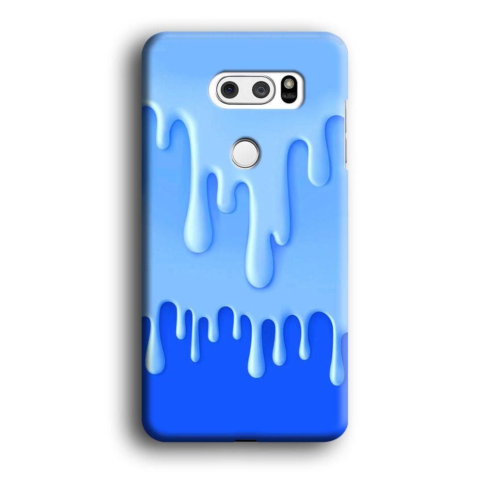 Melted Blue Cream LG V30 3D Case-Xtracase