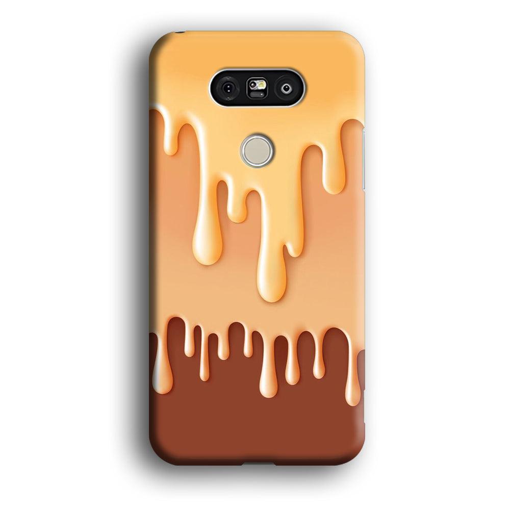 Melted Brown Cream LG G5 3D Case-Xtracase