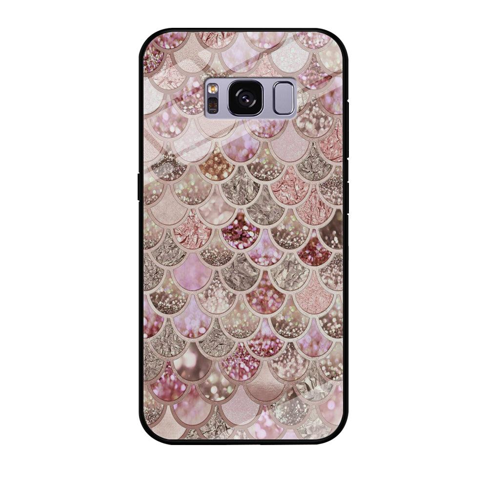 Mermaid Scale Glamor Shining Samsung Galaxy S8 Case-Tempered Glass Case-Xtracase