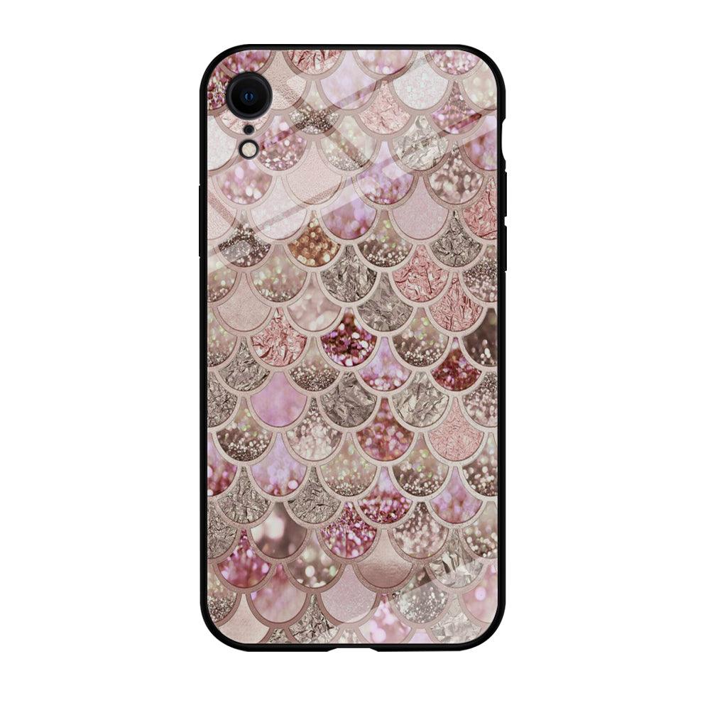 Mermaid Scale Glamor Shining iPhone XR 3D Case-Tempered Glass Case-Xtracase