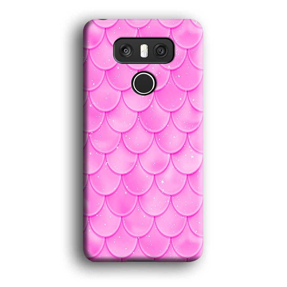 Mermaid Scale Pink Shining LG G6 3D Case-Xtracase