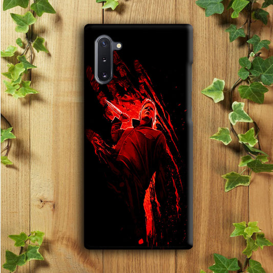 Michael Myers Blood Palm Samsung Galaxy Note 10 Case