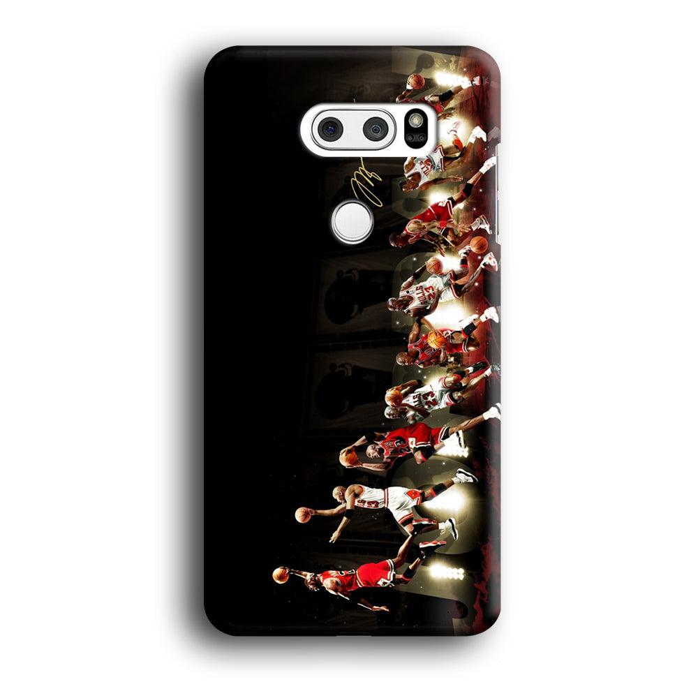 Michael Jordan Slam Dunk LG V30 3D Case-Xtracase
