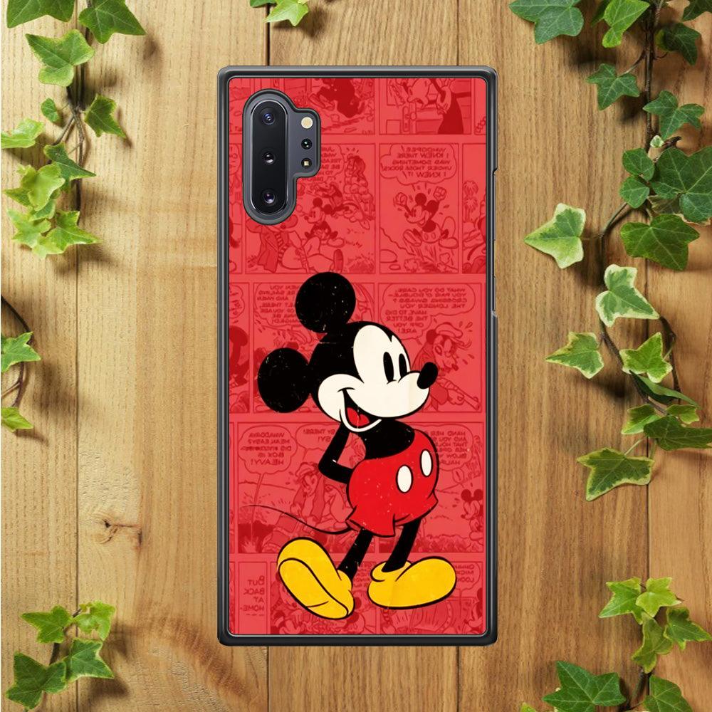 Mickey Mouse Comic Samsung Galaxy Note 10 Plus Case-Plastic / Full Wrap (3D Case)-Xtracase