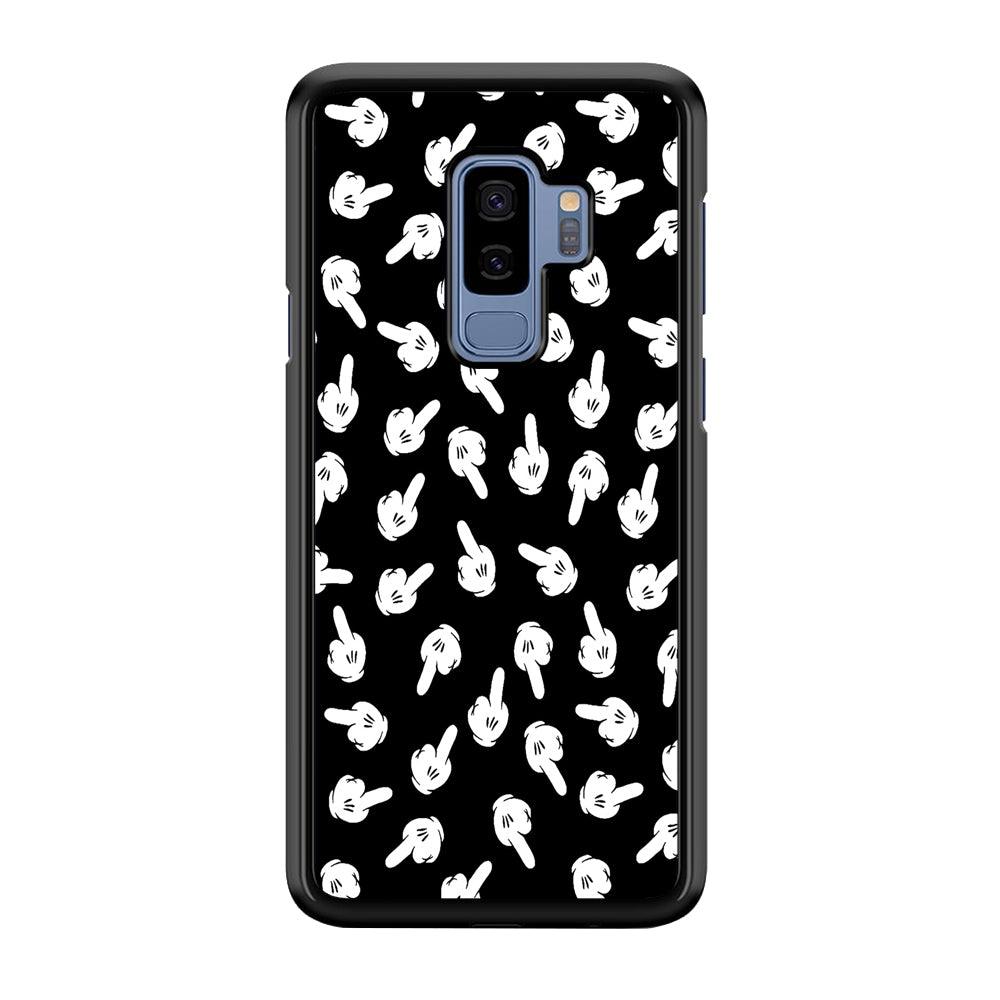 Mickey Mouse Hands Samsung Galaxy S9 Plus Case-Plastic / Full Wrap (3D Case)-Xtracase