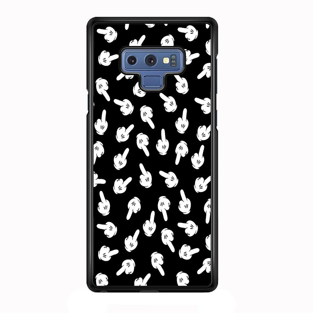 Mickey Mouse Hands Samsung Galaxy Note 9 Case-Plastic / Full Wrap (3D Case)-Xtracase