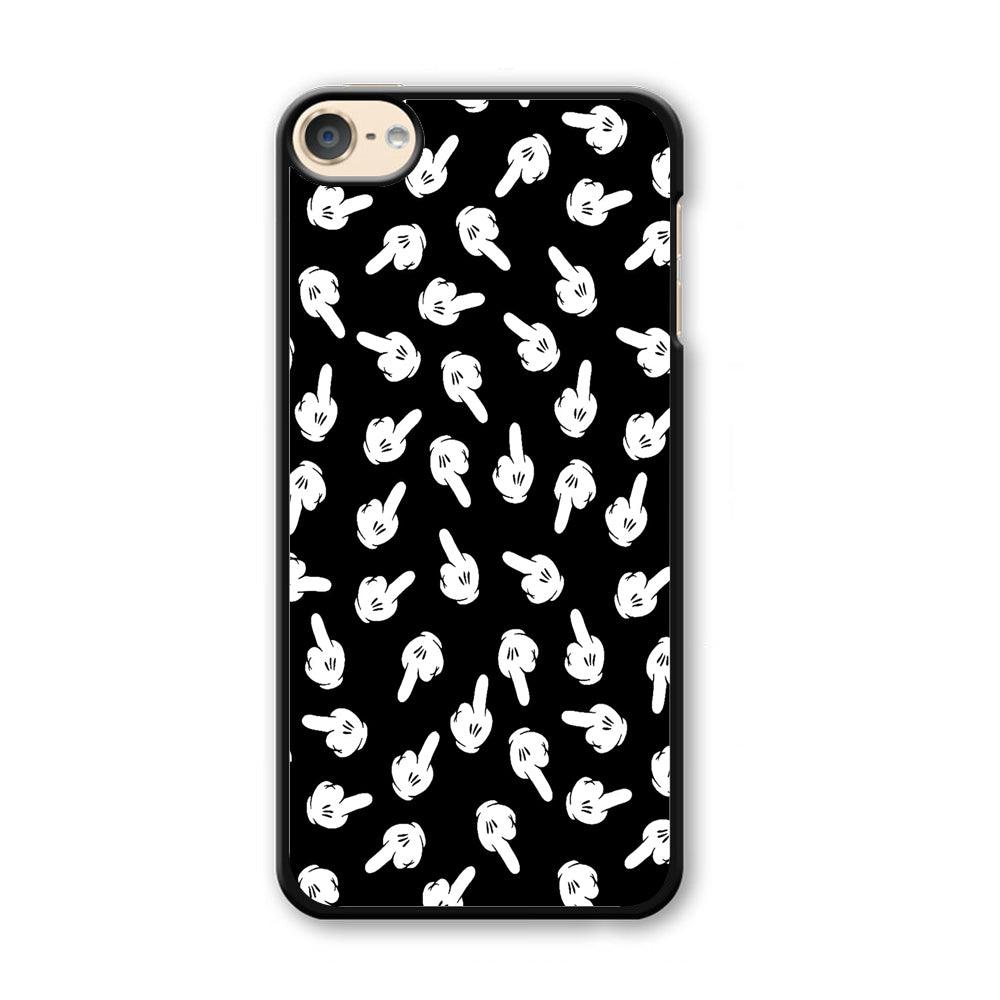 Mickey Mouse Hands iPod Touch 6 Case-Plastic / Full Wrap (3D Case)-Xtracase