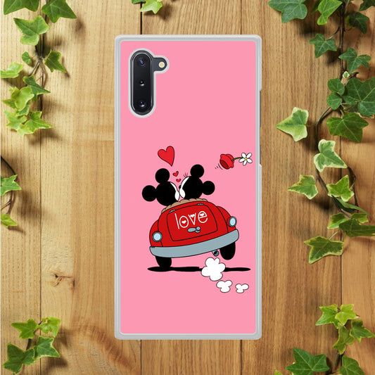 Mickey and Minnie Ride in The Car Samsung Galaxy Note 10 Case