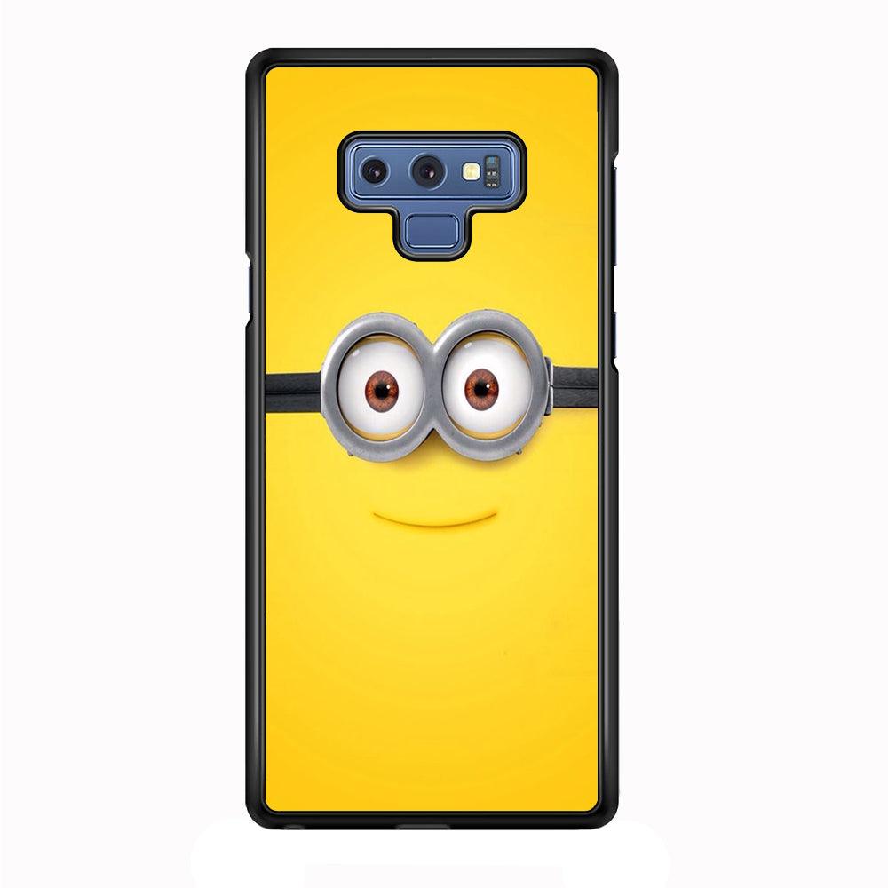 Minion Smiley Face Samsung Galaxy Note 9 Case-Plastic / Full Wrap (3D Case)-Xtracase